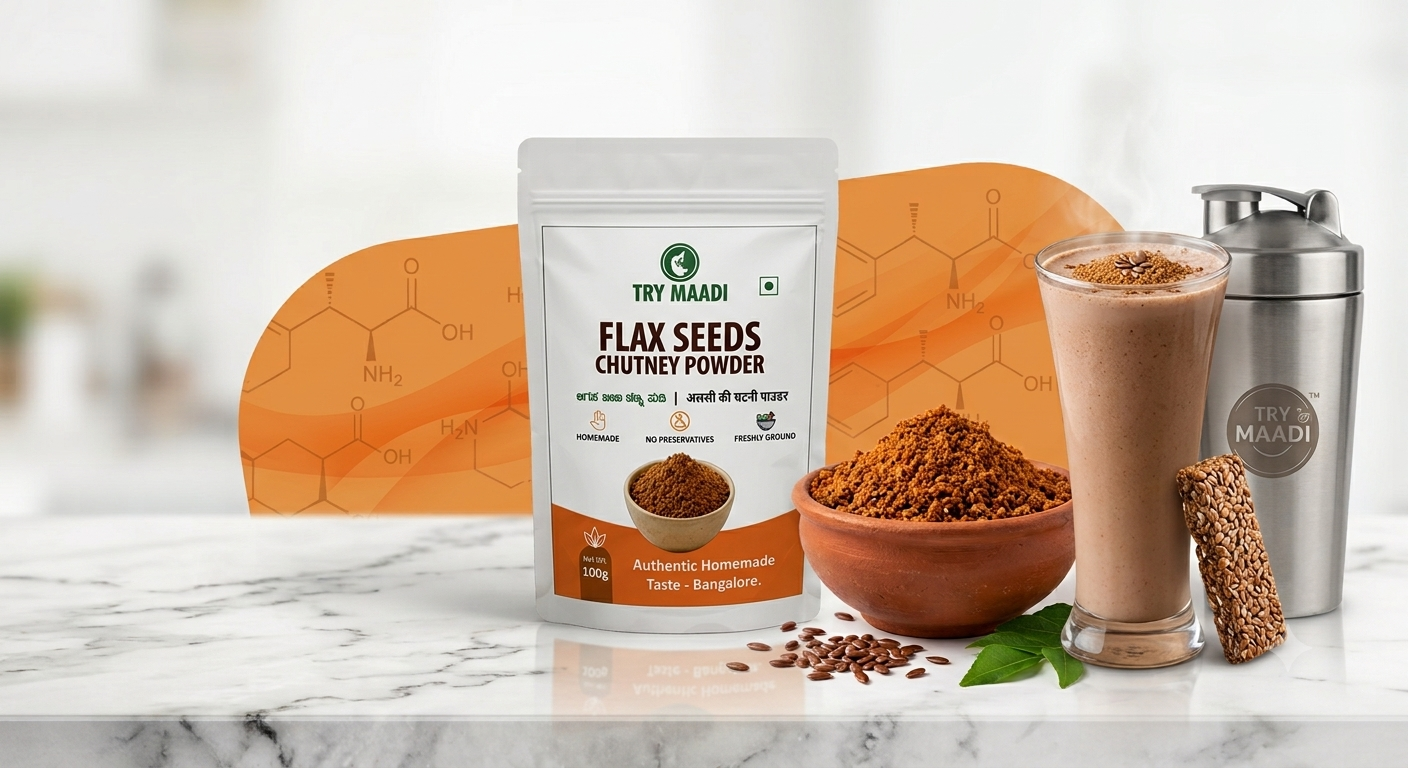 Flex Seeds Chutney Powder